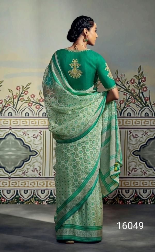 Kimora Meera Premium Soft Brasso Saree Collection